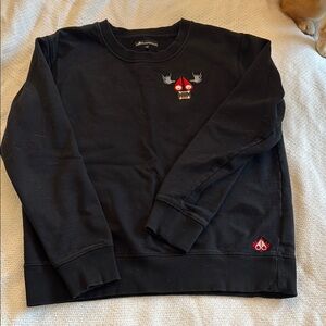 Black Moose knuckles Logo Men's Sweater